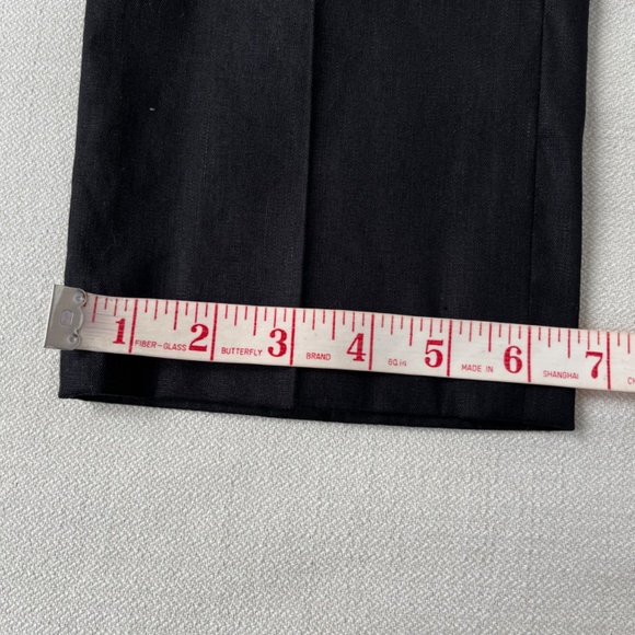 Simons (4/Sm) Contemporaine linen-blend pants, with stretch, EUC. - Picture 15 of 16